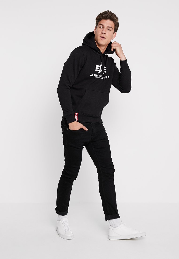Alpha Industries BASIC - Hoodie - zwart