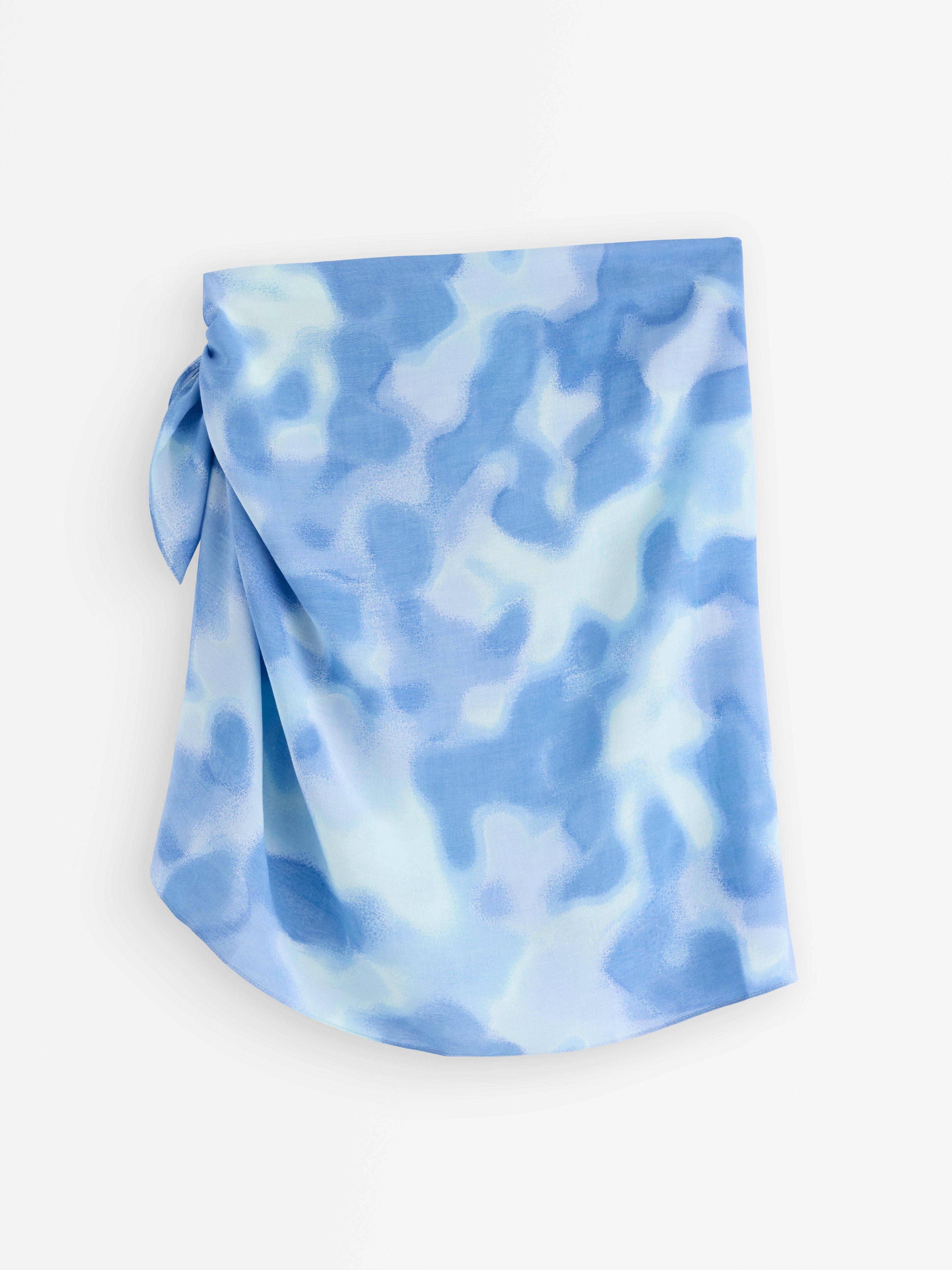 Světle modrá sarong