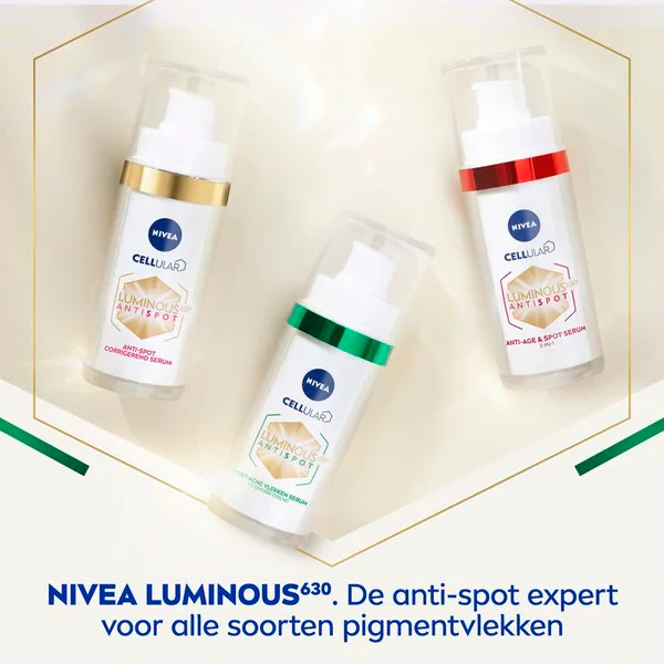 NIVEA Cellular Luminous 630 Ser Anti-Îmbătrânire și Anti-Coșuri 30ml - Ten matur