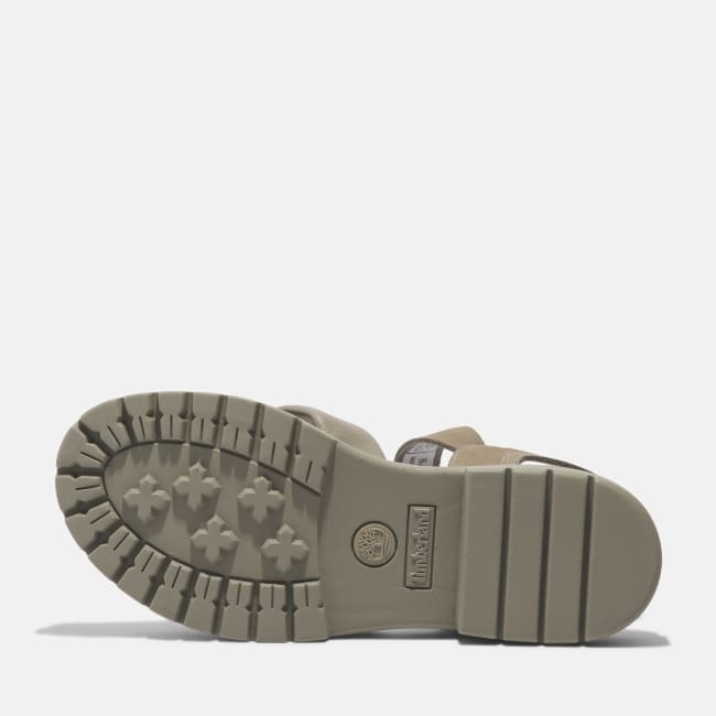 Sandalo a Listini Incrociati London Vibe da                Donna in beige
