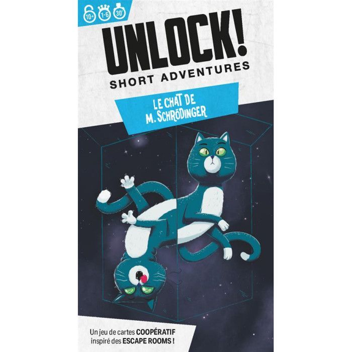 Unlock! - Short Adventures : Le Chat de M. Schrödinger - Escape Game