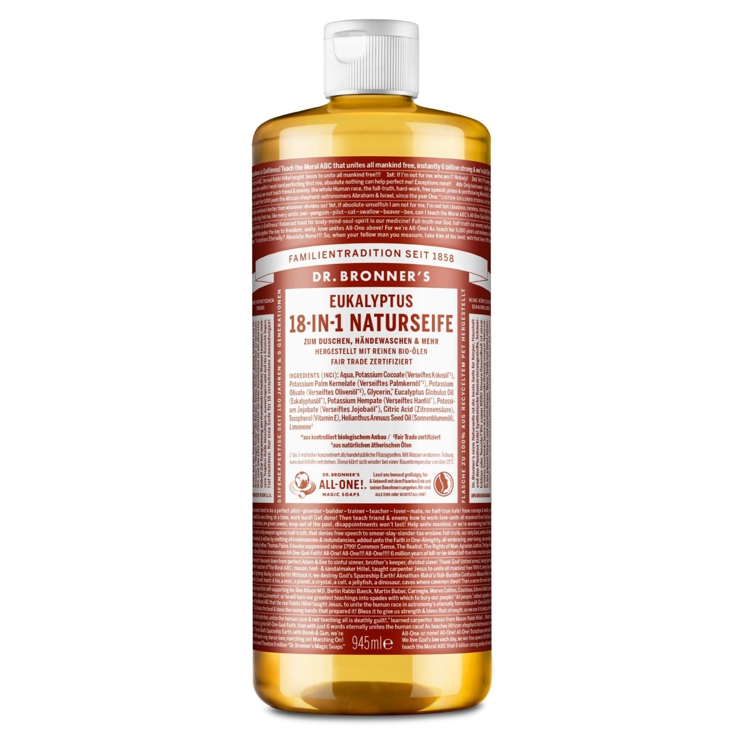 Dr. Bronner's Eucalyptus Shower Gel – 475 ml