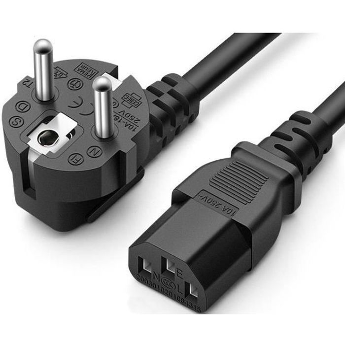 Cable de alimentación de CA UE Cable de alimentación Cable de repuesto para televisor LG para LED LCD