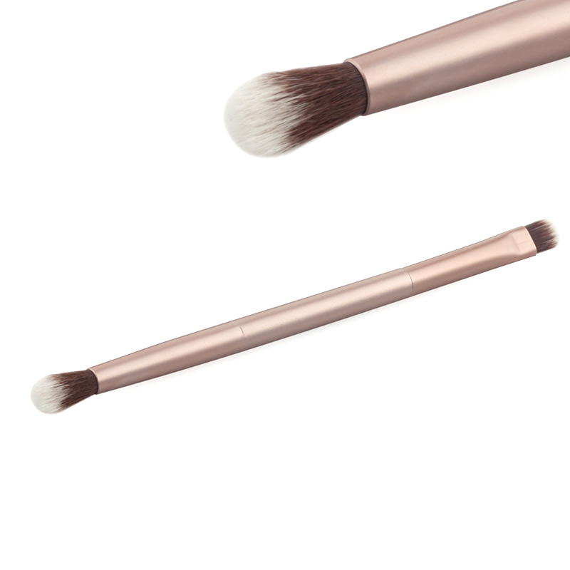 Nouveau pinceau double embout professionnel pour fards à paupières et maquillage
