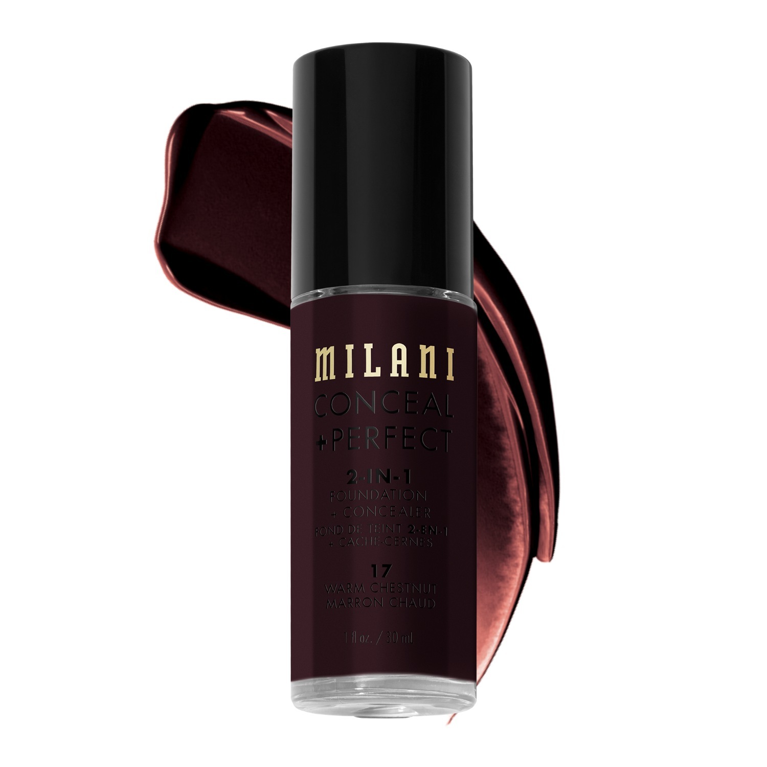 Milani Foundation 2-in-1 korektors + - 30 ml