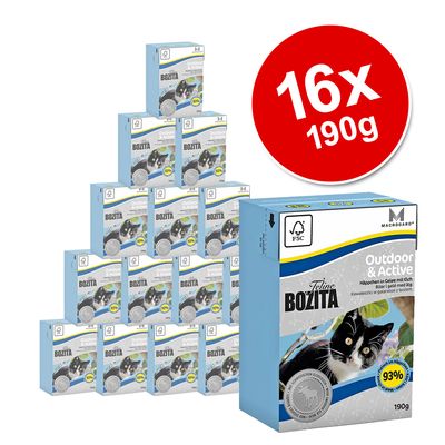 Bozita Feline Tetra Pak Pack Économique 16 x 190 g