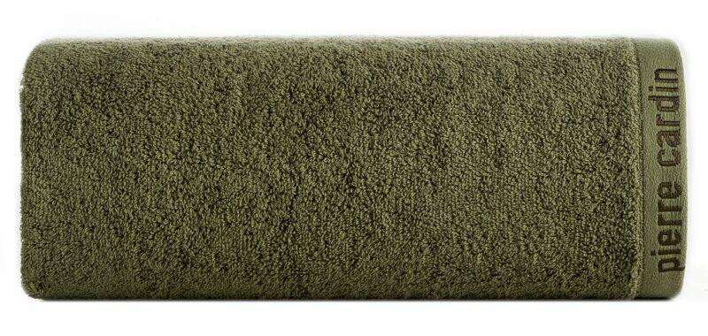 Ręcznik Evi 70x140 oliwkowy ciemny 430g/m2 Pierre Cardin
