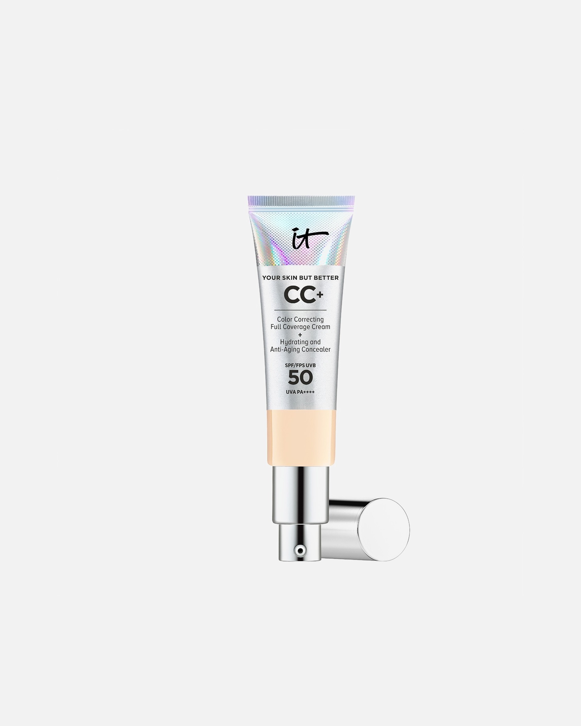 IT Cosmetics CC kremas „Your Skin But Better“ CC+ visiškai padengiantis kremas SPF50 – 32 ml