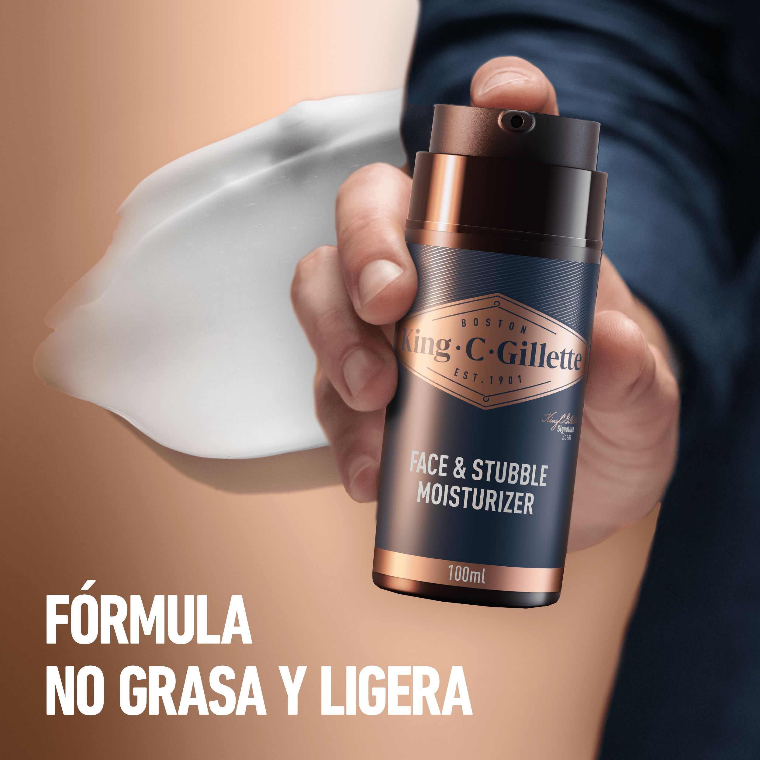 Gillette King C. hidratantna krema za lice i bradu Hidratantne kreme za lice