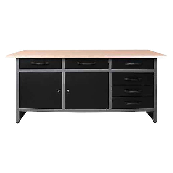 Banc de lucru Karsten, 2 uși, 160x85cm