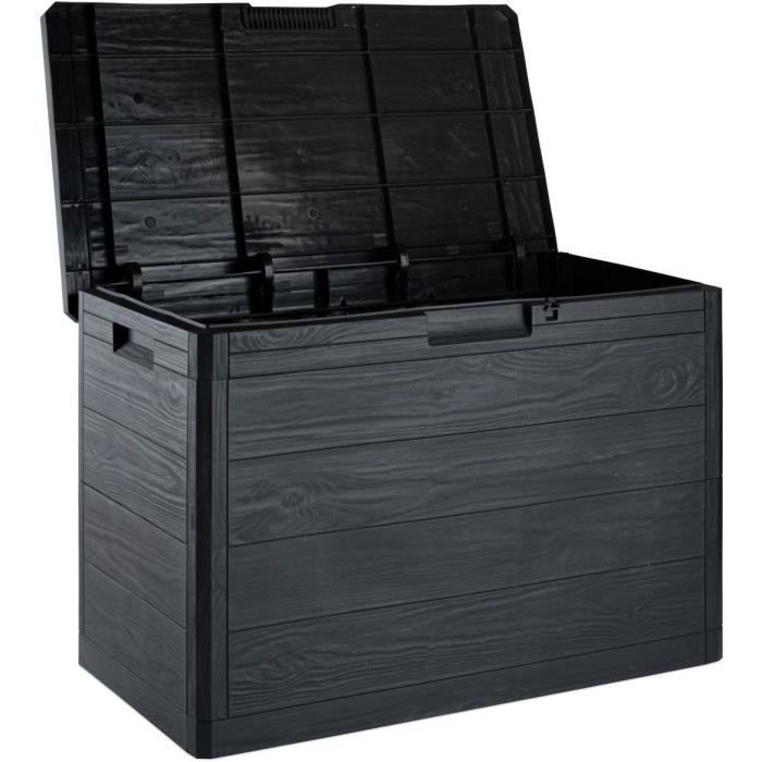 TOOMAX-hartsiarkku, 160 litraa, harmaa, Woody's, 77,5 x 44,5 x 52,7 cm
