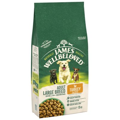 James Wellbeloved Adulto de Raça Grande - Peru e Arroz