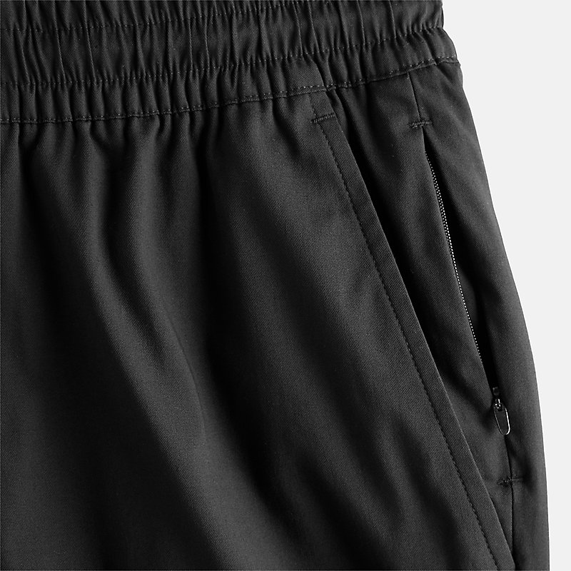Rechte twillbroek voor heren, 71 cm (28 inch) – Zwart