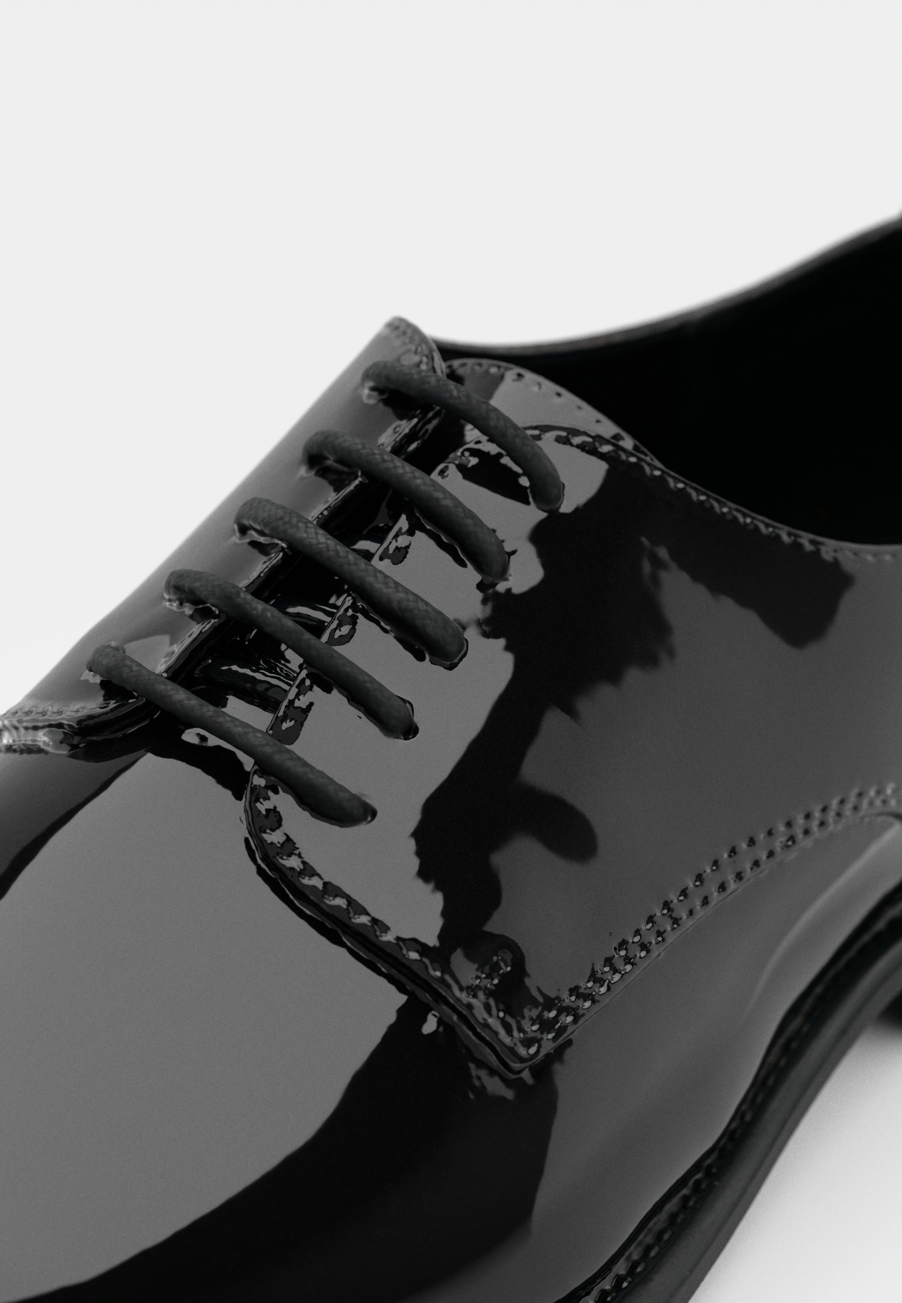 Pier One Smart veterschoenen - zwart