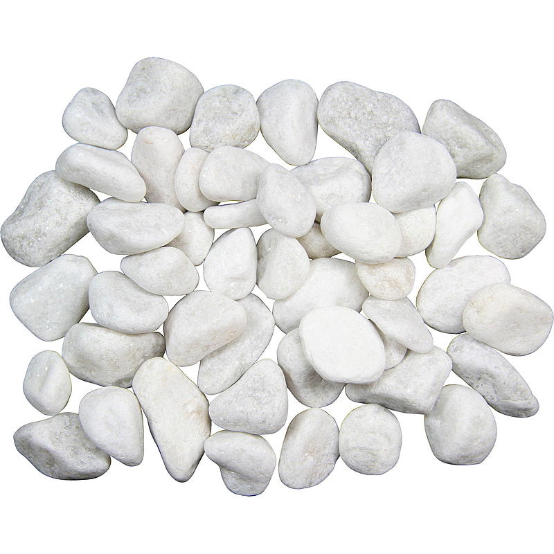 Blossom Dekorativ Sten 10 kg 40-60 mm vit marmor