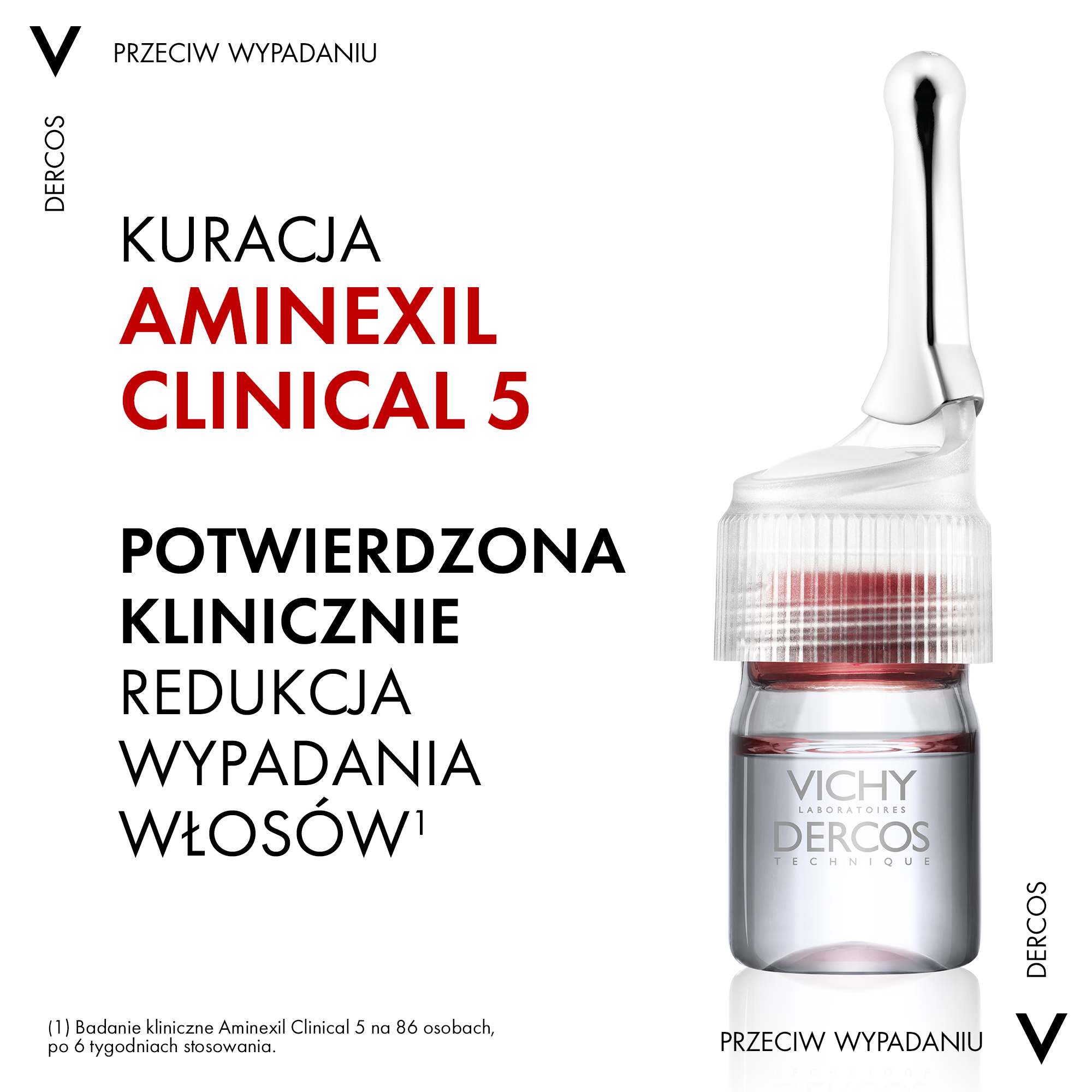 Виши третман против опадања косе са комплексним дејством 6x21ml Dercos Aminexil Clinical