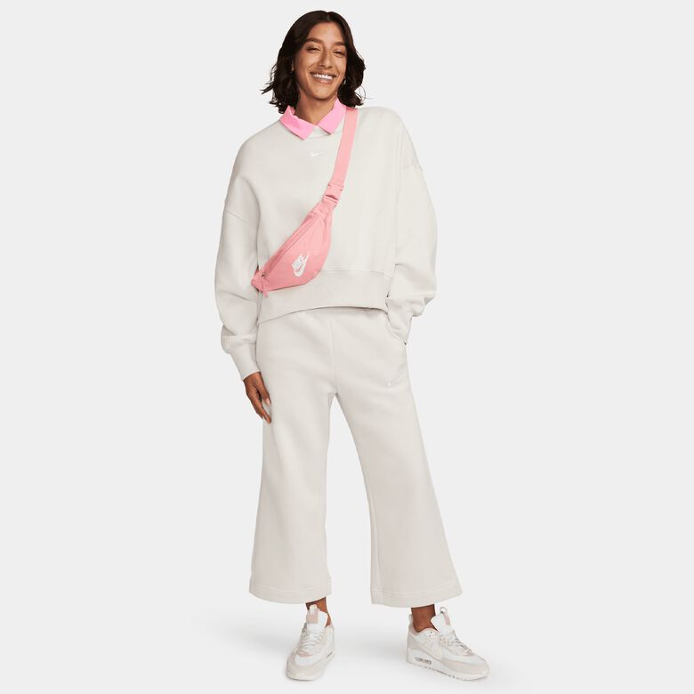 Felpa girocollo oversize Sportswear Phoenix in pile