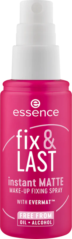 essence Fix & LAST MATTE spray fixador de maquiagem matificante