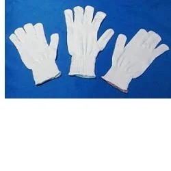FARMASYSTEM Luvas de algodão branco 9