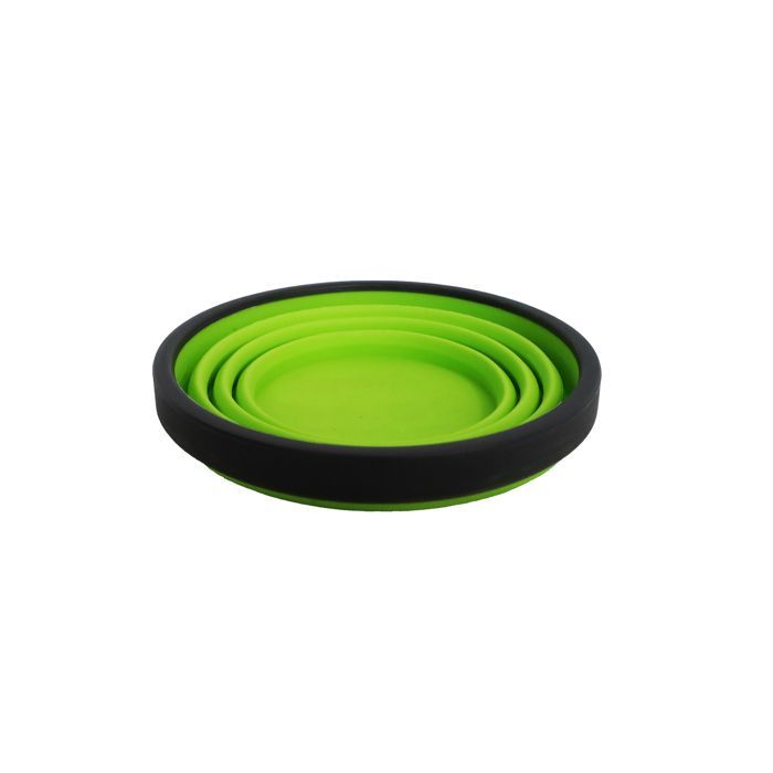 Gobelet Pliant 250 Ml Vert Lime - Assiette - Verre | Azimut Outdoor Azimut outdoor Matériel de bivouac et camping