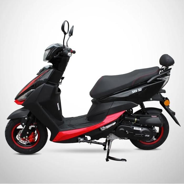 Scooter SRX 50 JIAJUE de 50 cc y 4 tiempos / Negro y rojo