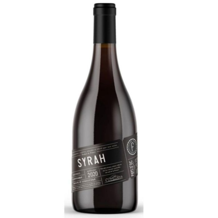 Colección Fabregues - Lote de 3 botellas de vino tinto Syrah IGP Pays d'Oc - 750 ml