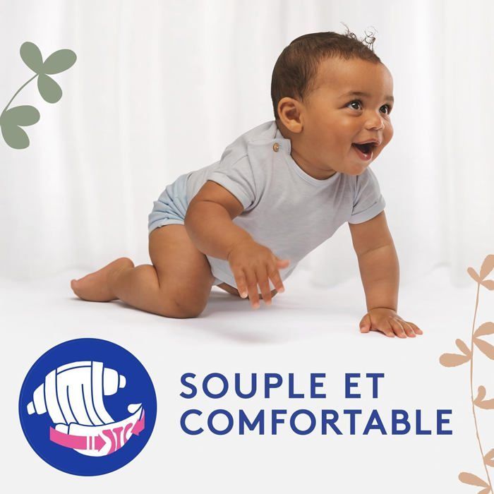 Couches Lotus Baby Douceur Naturelle Taille 2 - 180 couches ultra douces