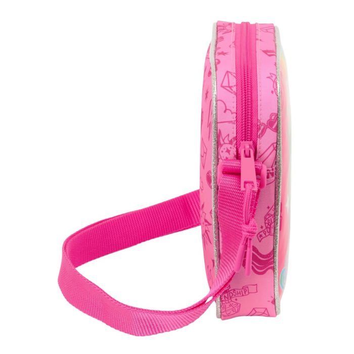 Bolso pequeño de hombro para niños - Safta - Multicolor - 16x4x18 cm - Poliéster - Cierre de cremallera - Hebilla