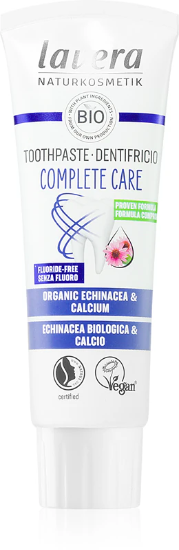 Lavera Complete Care posilňujúca zubná pasta bez fluoridu