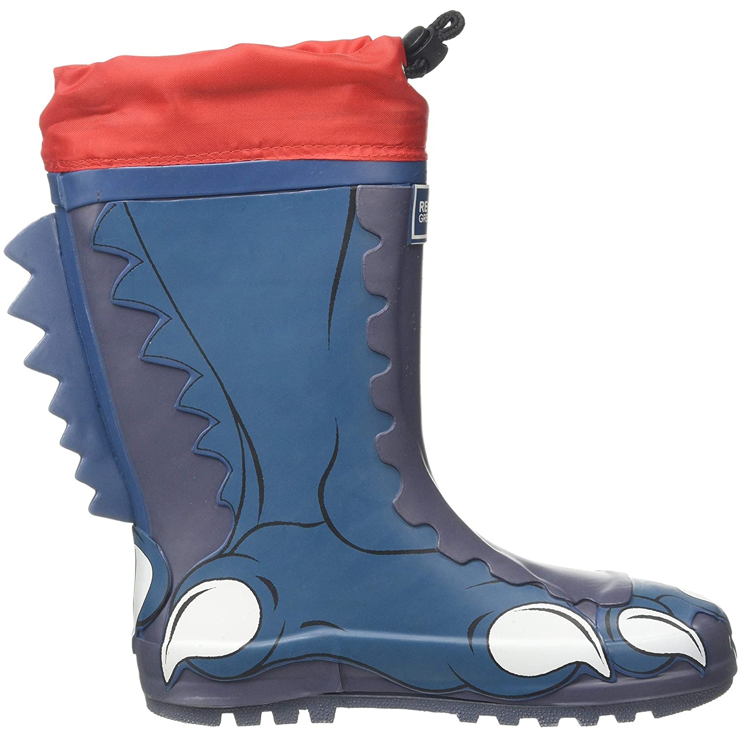 Regatta Dinosaurier-Design Schnür-Regenstiefel