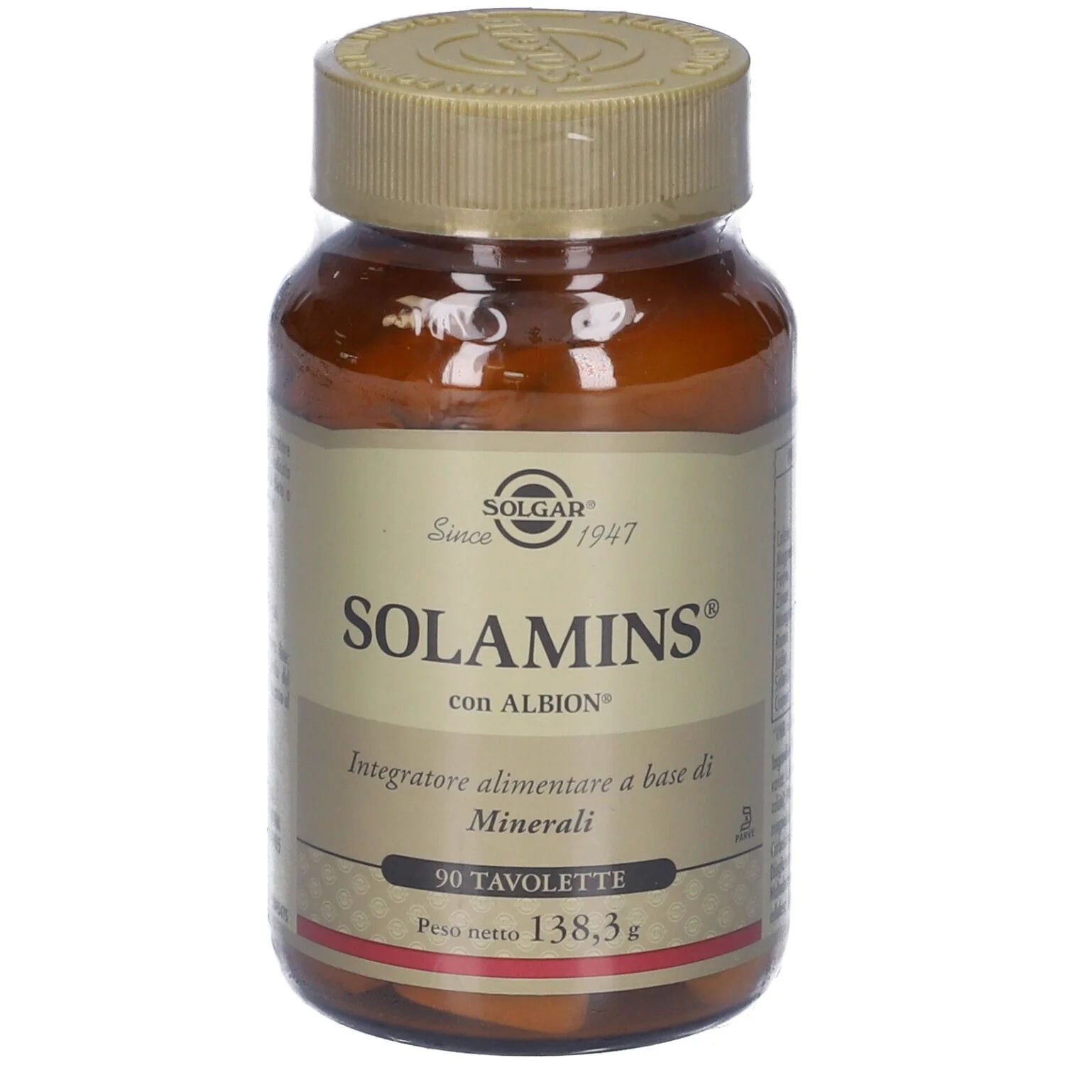 SOLGAR Solamins 90 Tafelmineralen
