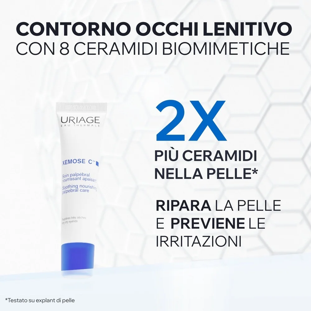 XÉMOSE C8+ Crema contorna occhi lenitiva - Contorno occhi idratante