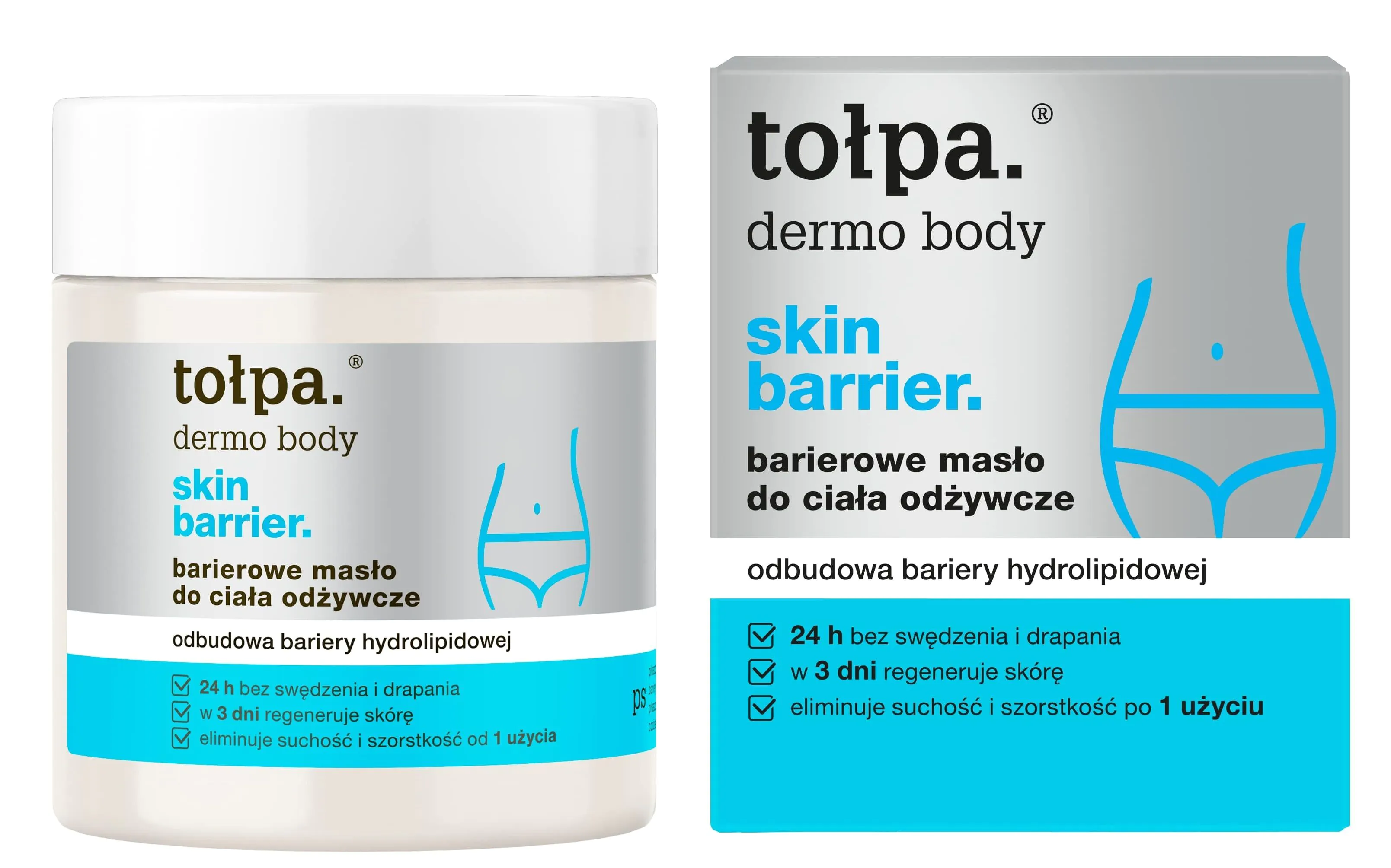 Tołpa Dermo Body Skin Barrier Masło do ciała Odbudowa Bariery Hydrolipidowej