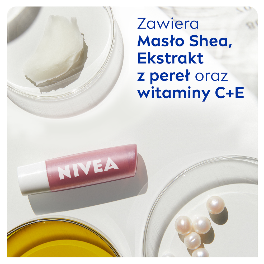 Nivea rtěnka 4,8 g perleťový lesk