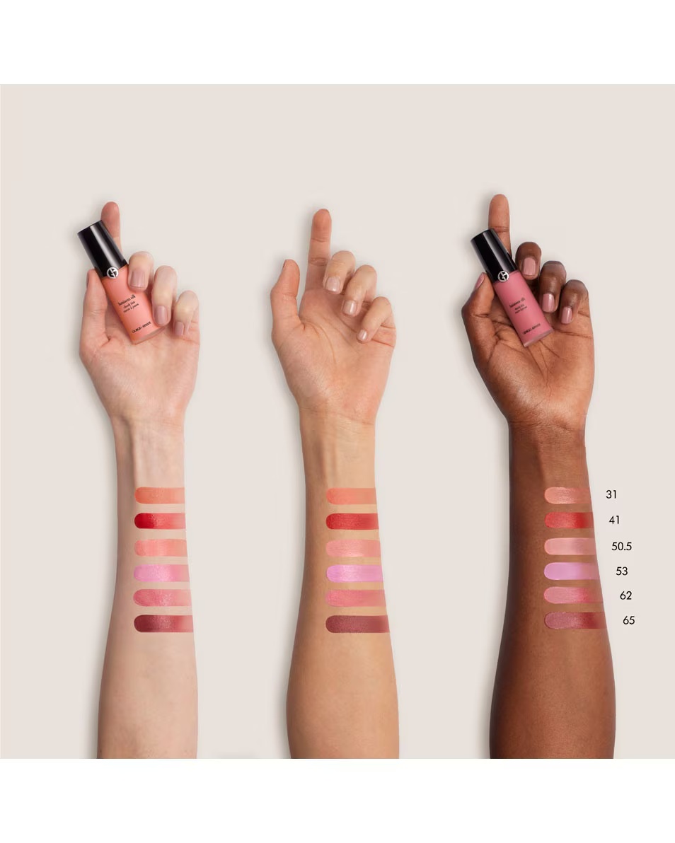 ARMANI BEAUTY Luminous Silk Cheek Tint Υγρό ρουζ με μεταξένια απαλή υφή