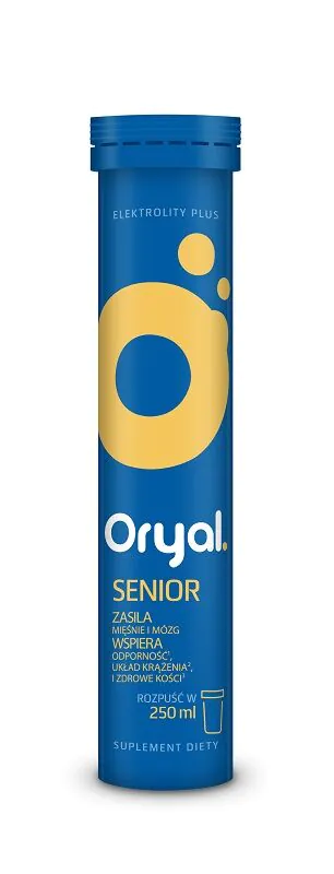 Oryal Senior, Tabletki musujące