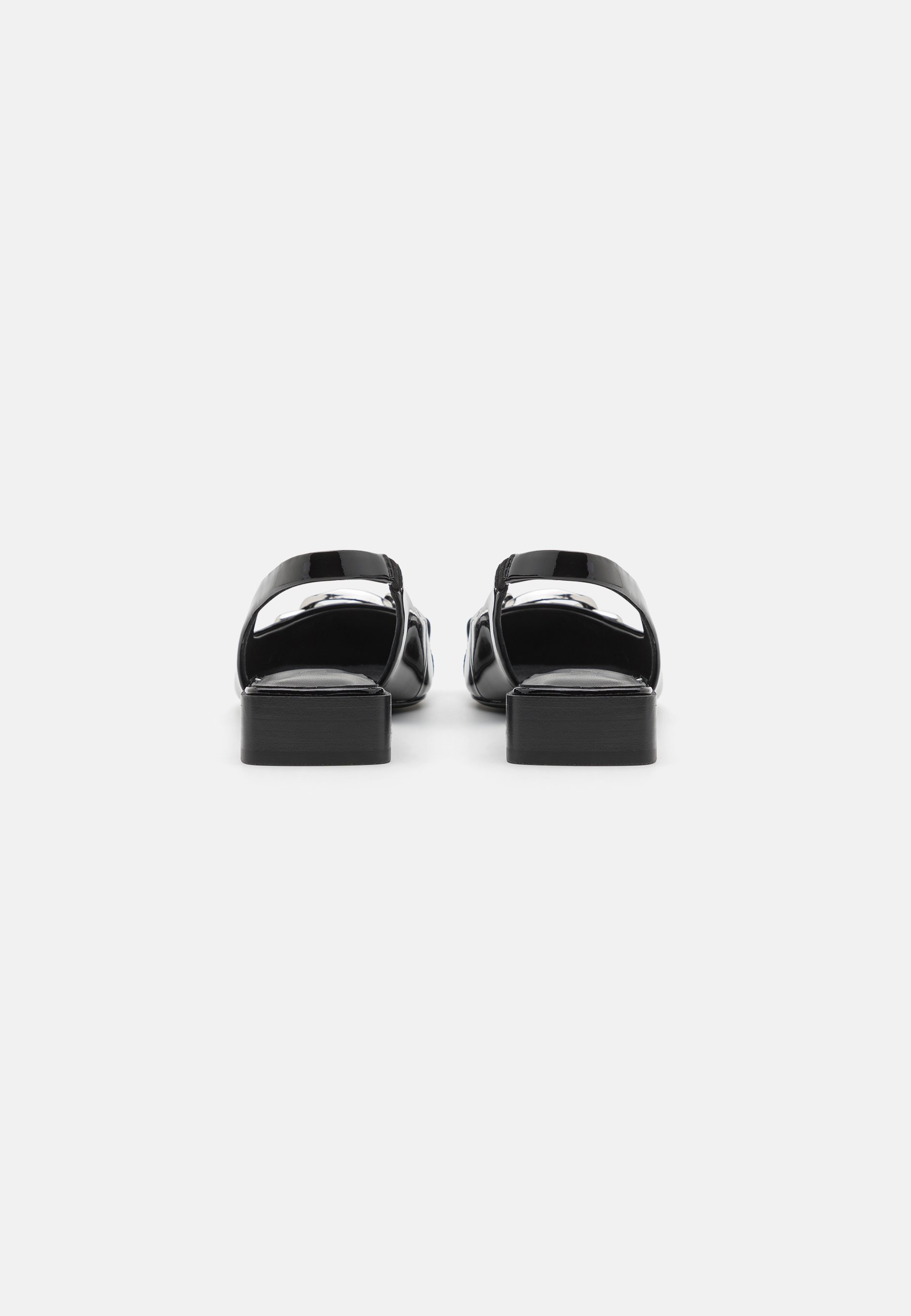 Zign LEATHER - Ballerina's met slingback - zwart