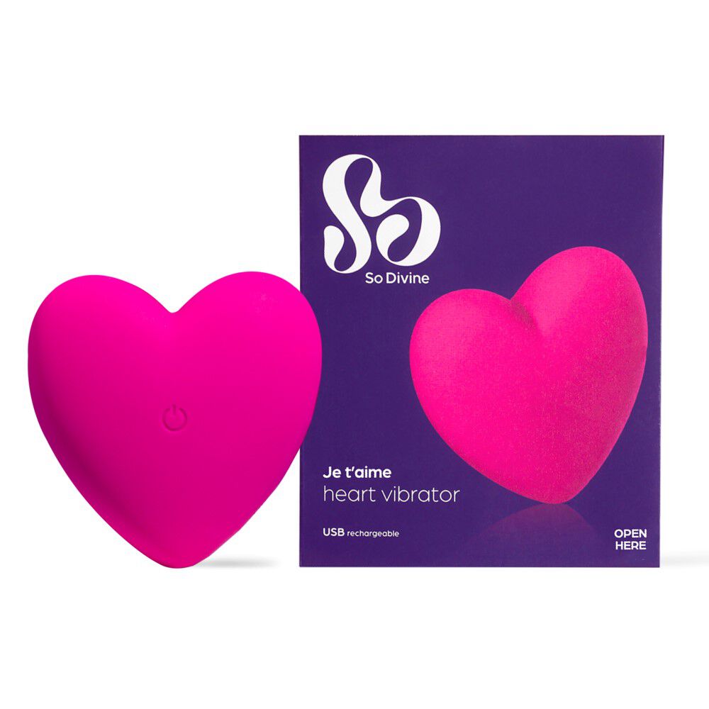 So Divine Je T'aime Heart