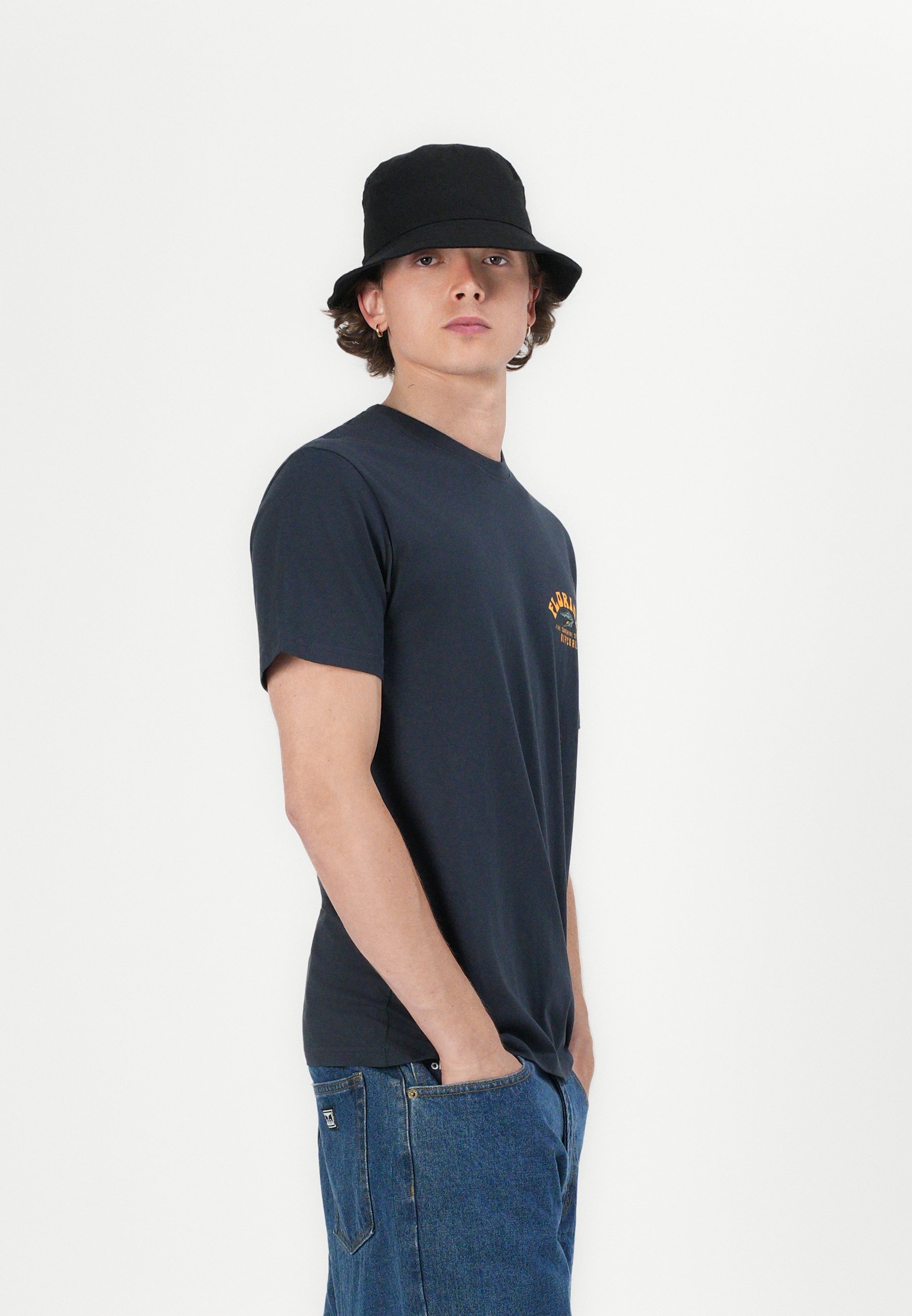 Rip Curl DESTI ANIMALS T-shirt, unisex - T-shirt met print - donkerblauw