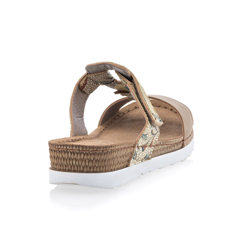 Beige Women's Mules/Clogs
