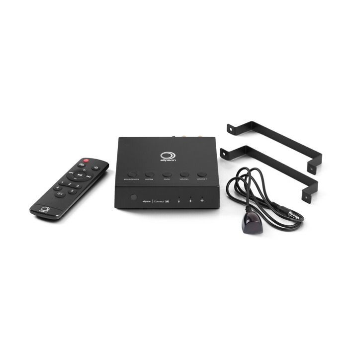 Amplificatore stereo HiFi Elipson Connect 250 - Nero - Bluetooth - Wi-Fi
