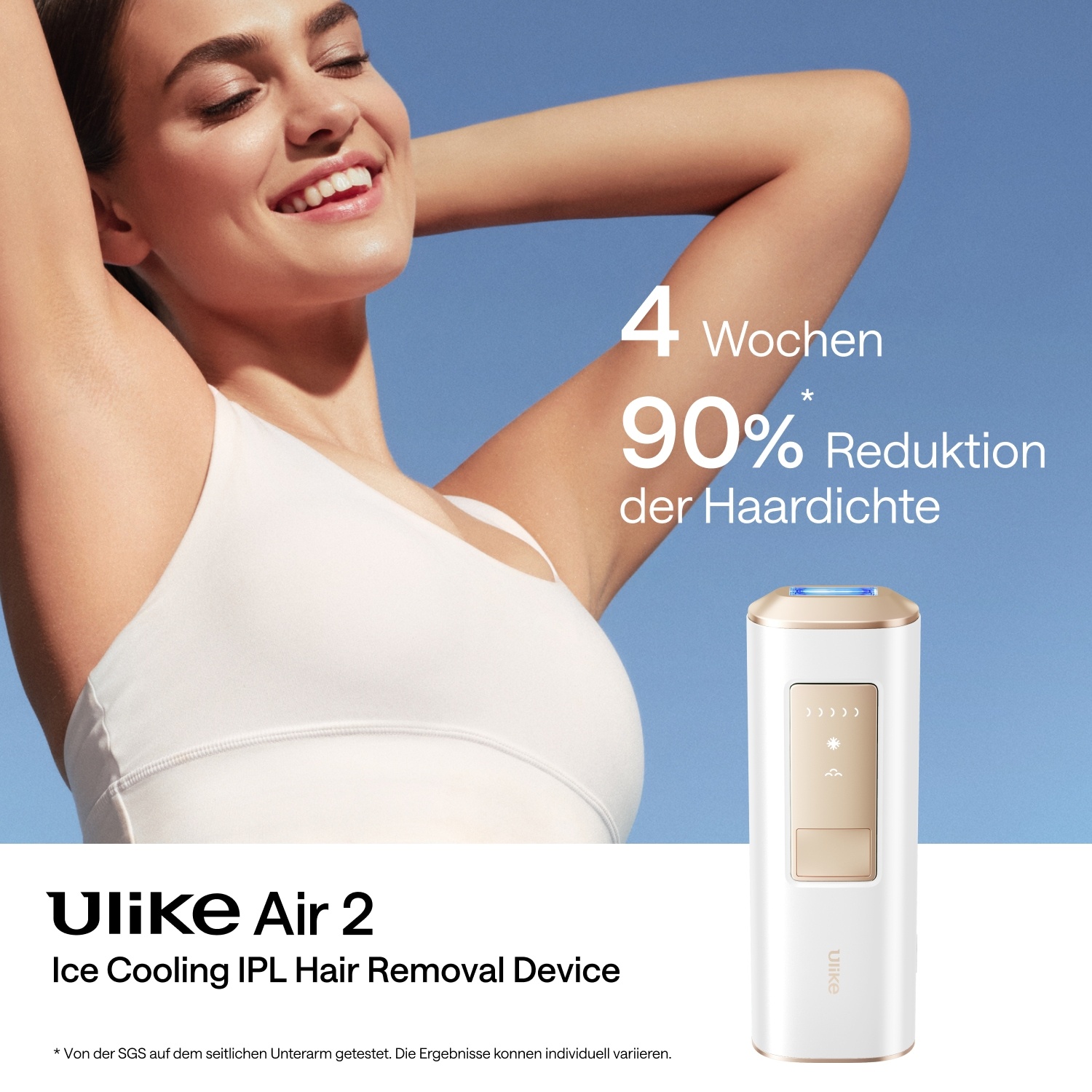 ULIKE uređaj za uklanjanje dlačica Air2 White IPL uređaj za uklanjanje dlačica - IPL uređaj za uklanjanje dlačica