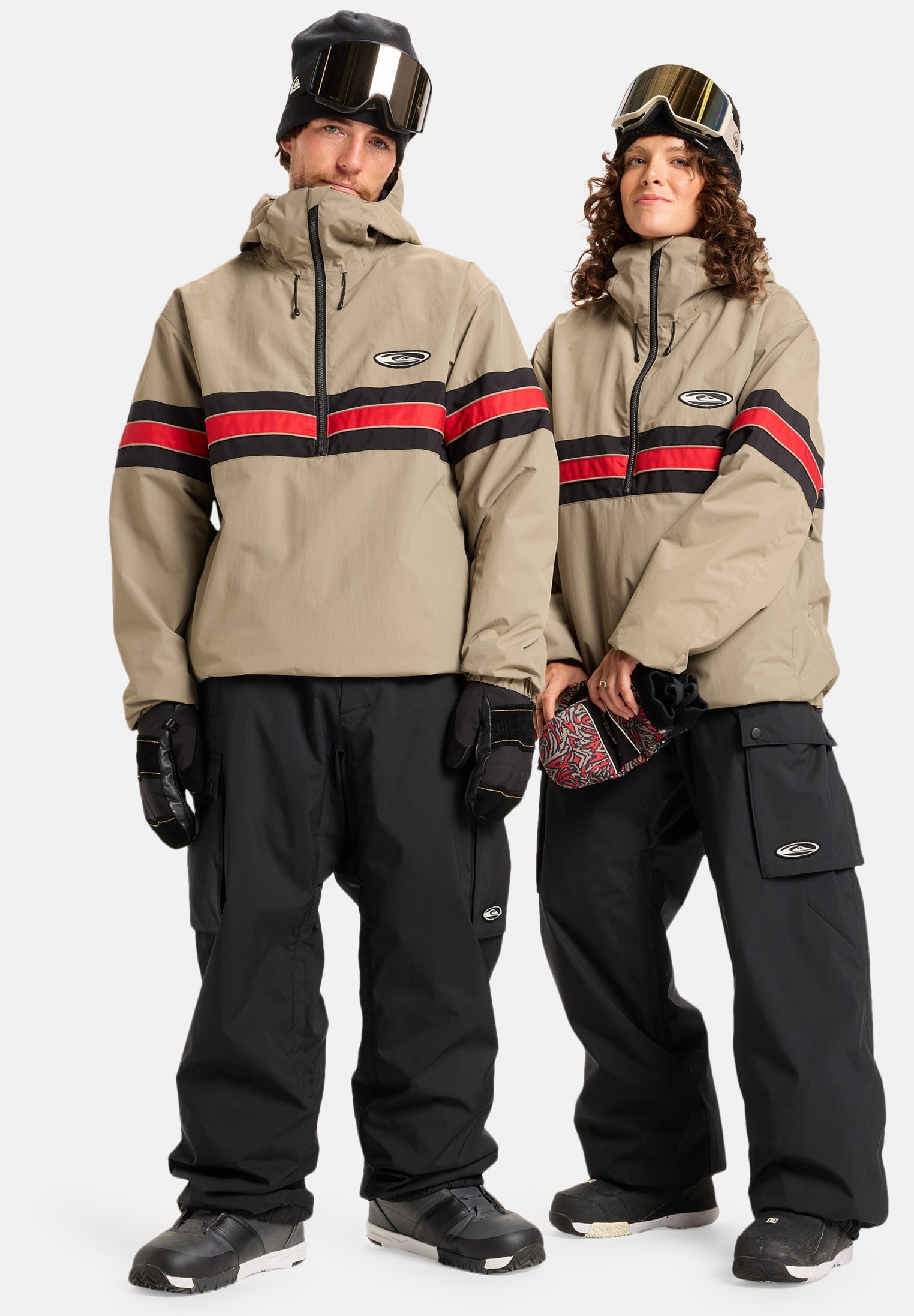 Quiksilver SNOW DOWN - Outdoorbroek - echt zwart