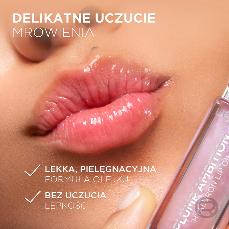 Gloss labial volumizador L'Oréal Paris Plump Ambition com ácido hialurônico