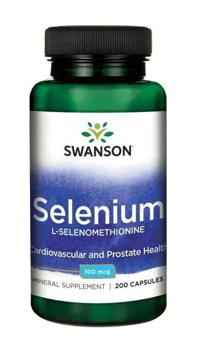 Swanson Selen Select 100 mcg Suplement diety z selenem Kapsułki
