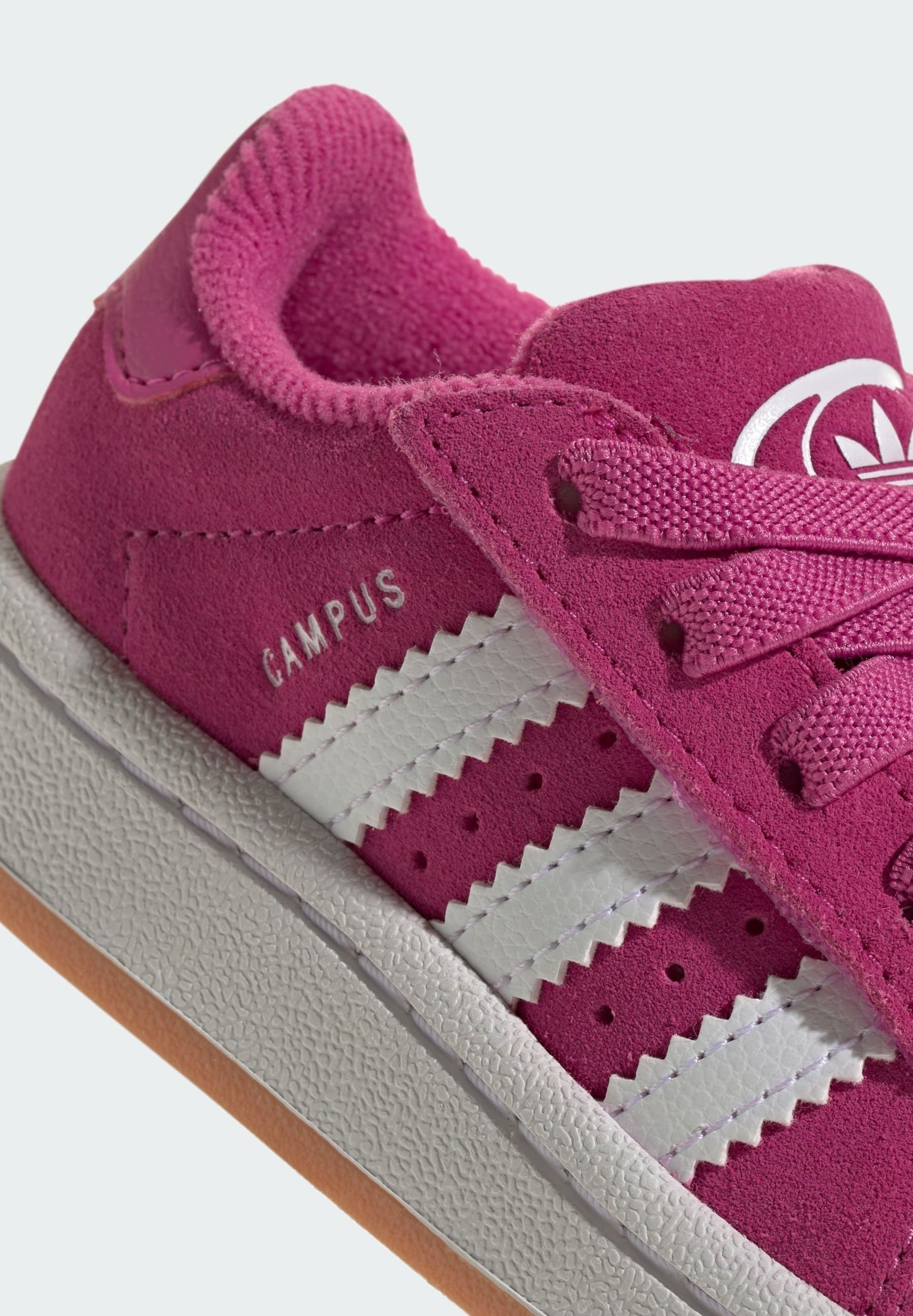 adidas Originals CAMPUS - Scarpe per neonati - fucsia semilucido bianco nuvola gomma