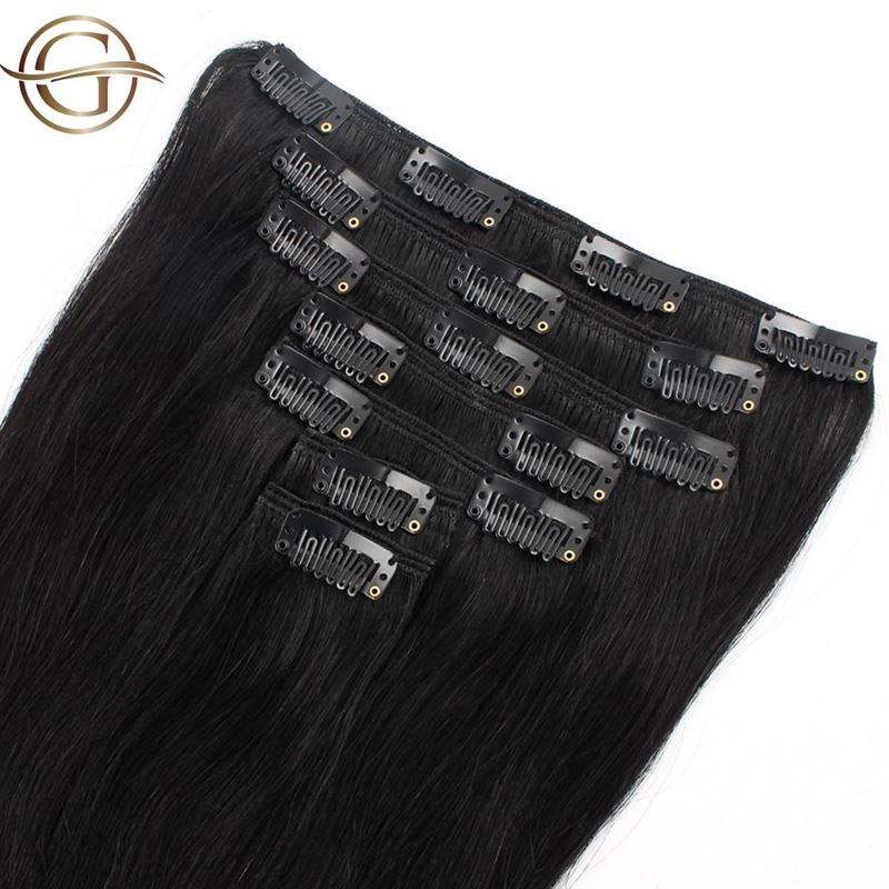 Gold24 Extensions GOLD24 Clip-in Extensions #4 Hnedé - 60 cm - 1 kus