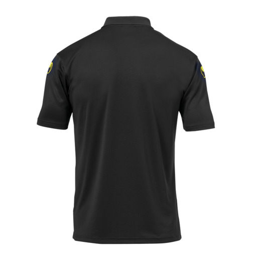  Polo Score Noir/Jaune Fluor Uhlsport