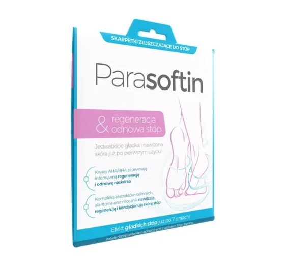 Parasoftin skarpetki złuszczające do stóp 40ml