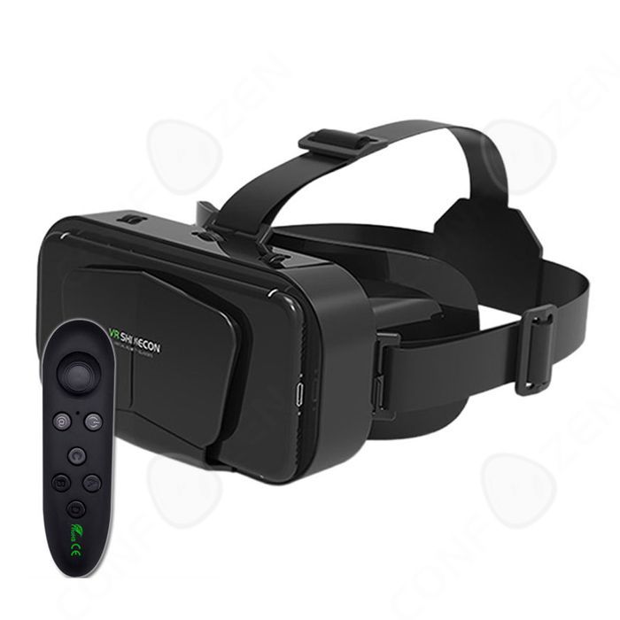 Auriculares de realidad virtual PASSIONOVA - 1920x1080p - 360 grados - Control remoto incluido